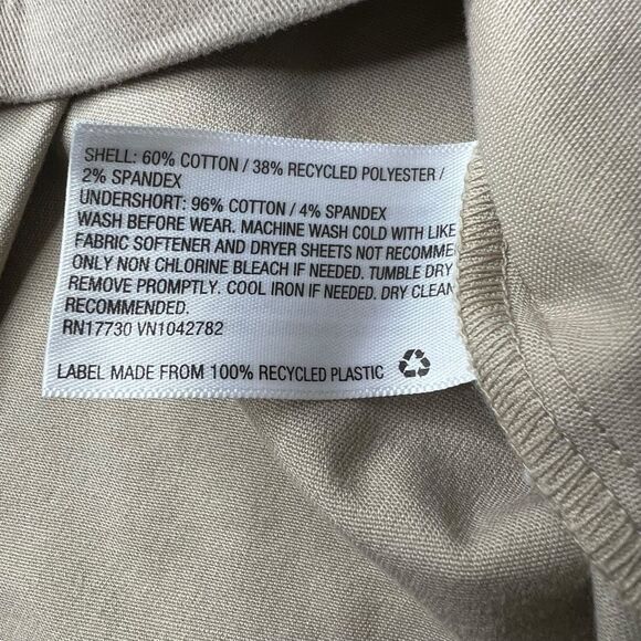 NEW Cat & Jack Girls' Pleated Khaki Uniform Skort Size 5 - Picture 7 of 11